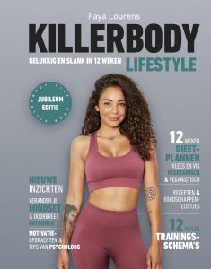 Killerbody Lifestyle cover boek afvallen dieet gezondheid minset